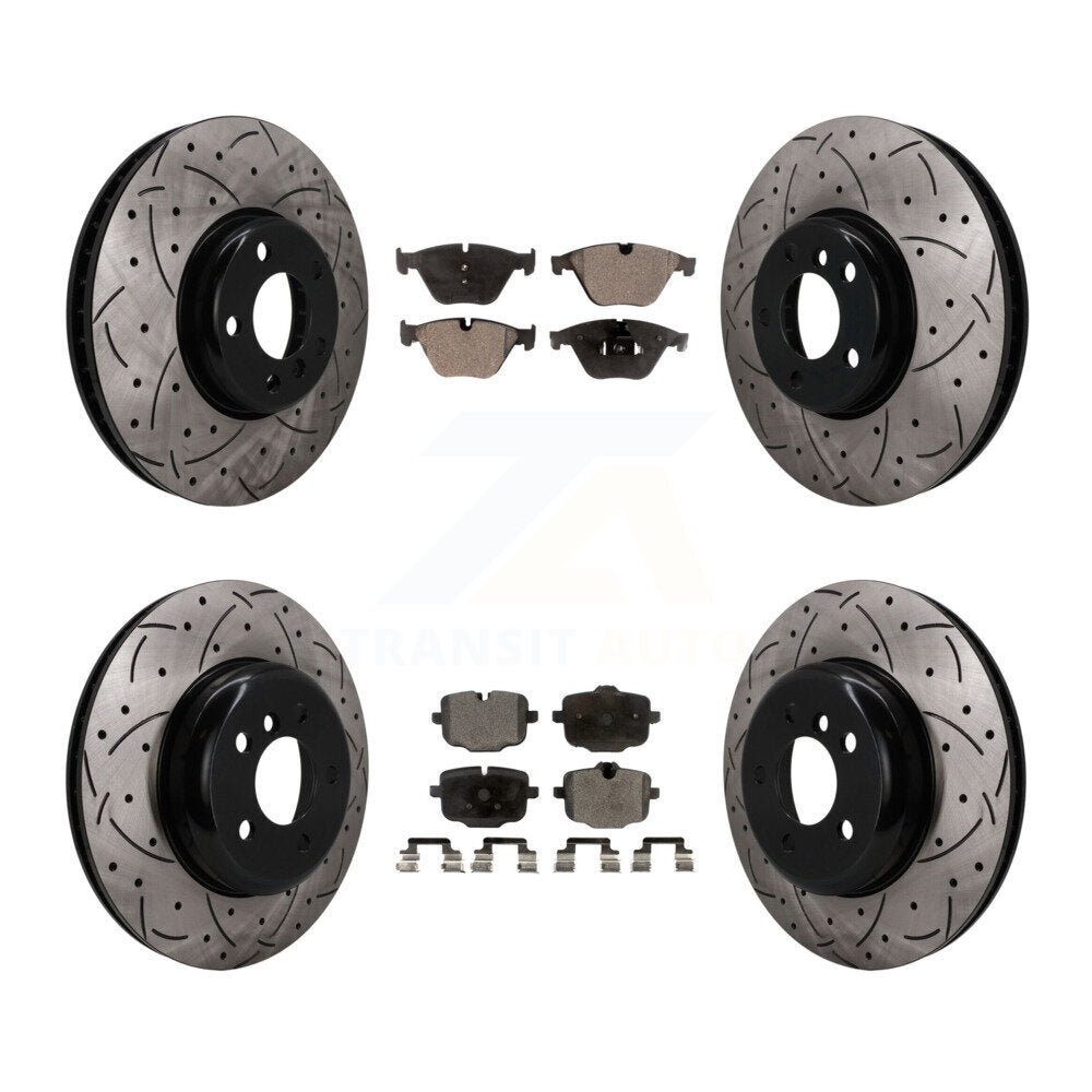 Disc Rotors and Semi-Metallic Brake Pads Kit-KDF-102014 Kit.bestparts.ca