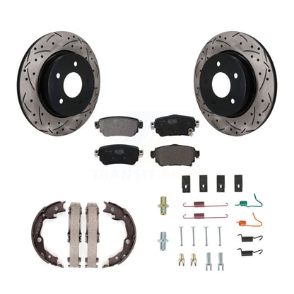 Disc Rotors and Semi-Metallic Brake Pads Kit-KDF-102028