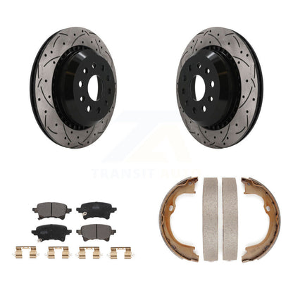 Disc Rotors and Semi-Metallic Brake Pads Kit-KDF-102052