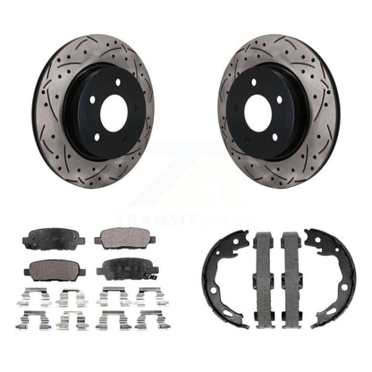 Disc Rotors and Semi-Metallic Brake Pads Kit-KDF-102056