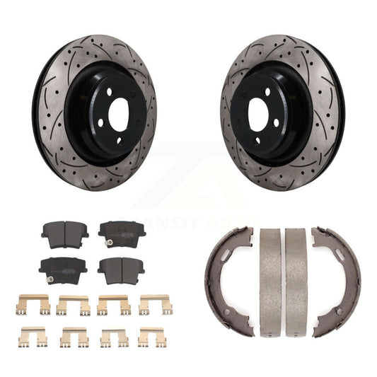 Disc Rotors and Semi-Metallic Brake Pads Kit-KDF-102059