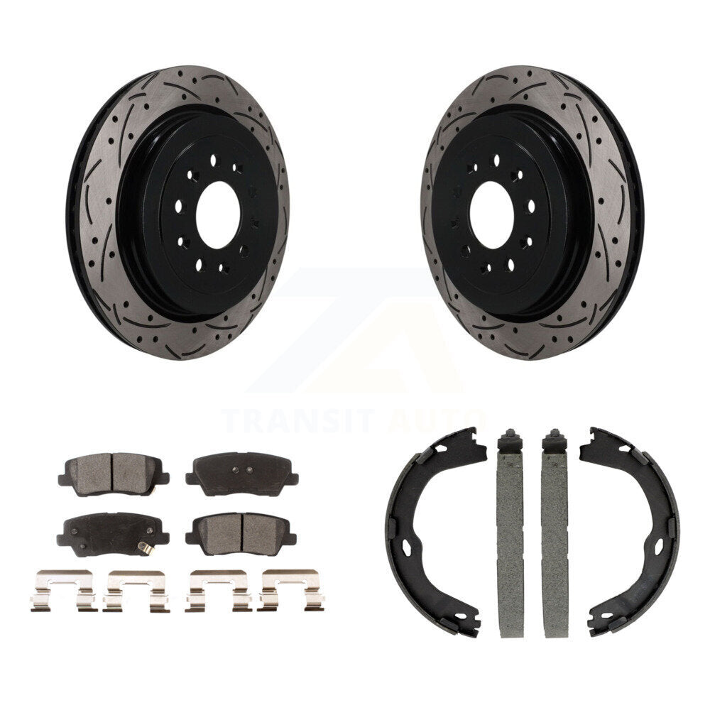 Disc Rotors and Semi-Metallic Brake Pads Kit-KDF-102060 Kit.bestparts.ca