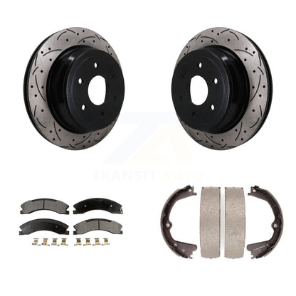 Disc Rotors and Semi-Metallic Brake Pads Kit-KDF-102065