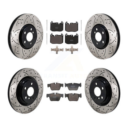 Disc Rotors and Semi-Metallic Brake Pads Kit-KDF-102077