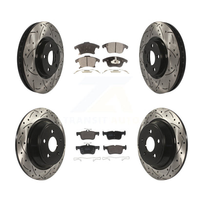 Disc Rotors and Semi-Metallic Brake Pads Kit-KDF-102079