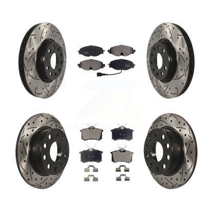 Disc Rotors and Semi-Metallic Brake Pads Kit-KDF-102081