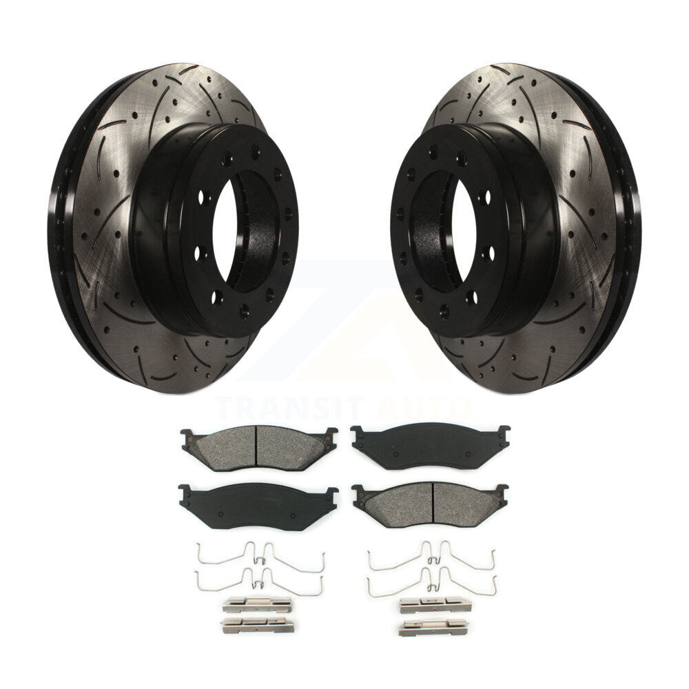 Coated Disc Rotors and Semi-Metallic Brake Pads Kit-KDS-100014 - Kit.bestparts.ca Kit.bestparts.ca