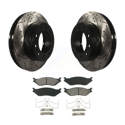Coated Disc Rotors and Semi-Metallic Brake Pads Kit-KDS-100014 - Kit.bestparts.ca