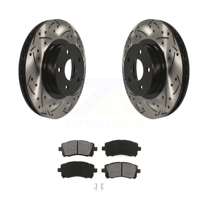 Coated Disc Rotors and Semi-Metallic Brake Pads Kit-KDS-100050 - Kit.bestparts.ca