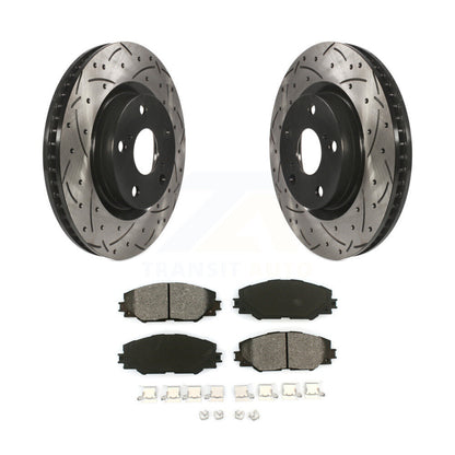 Coated Disc Rotors and Semi-Metallic Brake Pads Kit-KDS-100086 - Kit.bestparts.ca