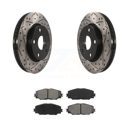 Coated Disc Rotors and Semi-Metallic Brake Pads Kit-KDS-100088 - Kit.bestparts.ca