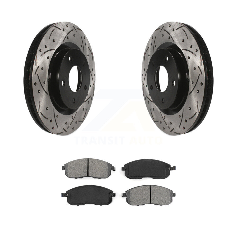 Coated Disc Rotors and Semi-Metallic Brake Pads Kit-KDS-100108 - Kit.bestparts.ca Kit.bestparts.ca