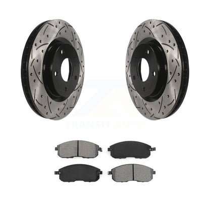 Coated Disc Rotors and Semi-Metallic Brake Pads Kit-KDS-100108 - Kit.bestparts.ca