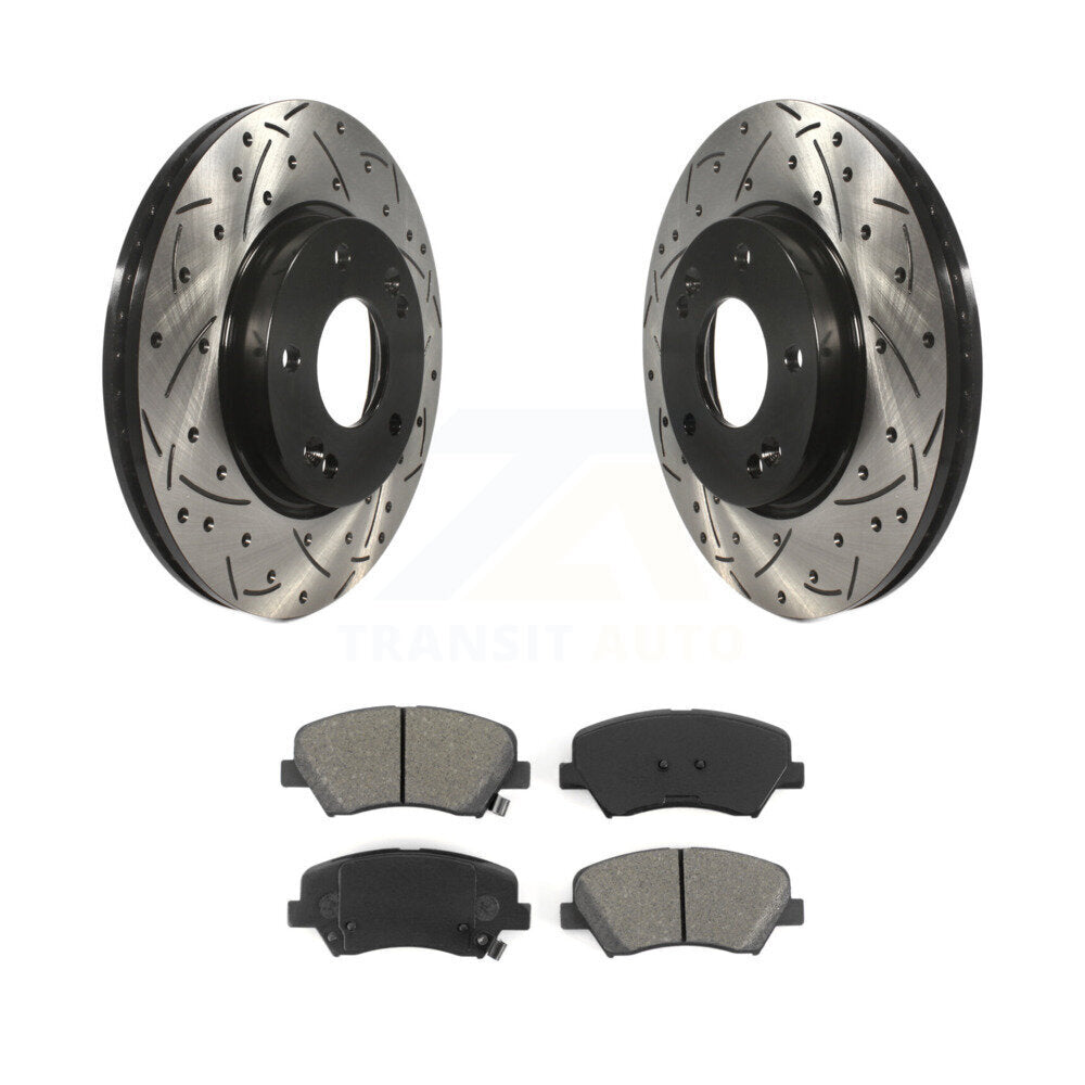 Coated Disc Rotors and Semi-Metallic Brake Pads Kit-KDS-100130 - Kit.bestparts.ca Kit.bestparts.ca