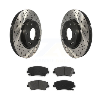 Coated Disc Rotors and Semi-Metallic Brake Pads Kit-KDS-100131 - Kit.bestparts.ca