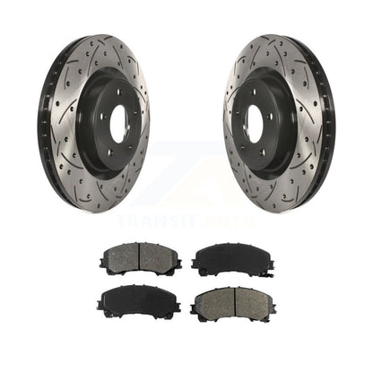 Coated Disc Rotors and Semi-Metallic Brake Pads Kit-KDS-100154 - Kit.bestparts.ca