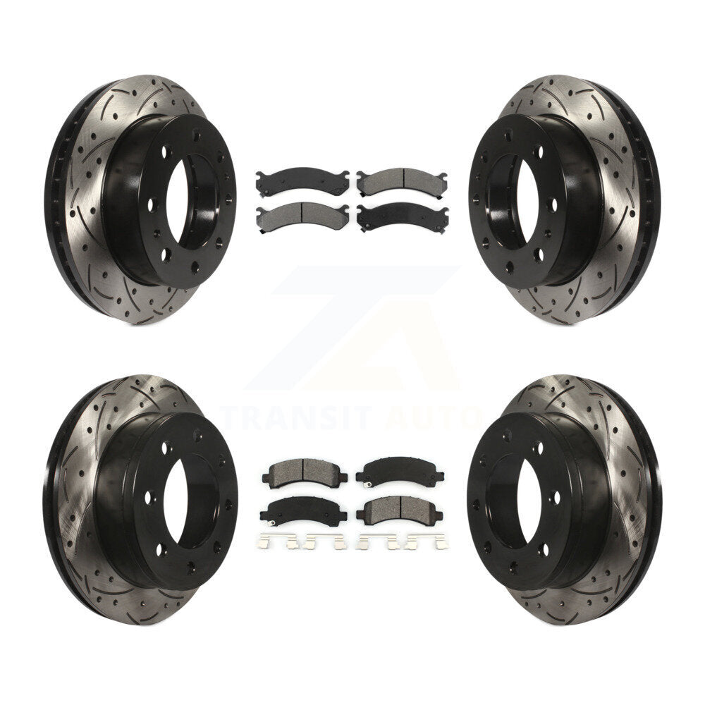 disc rotors and semi metallic brake pads-kds-100176 - Kit.bestparts.ca