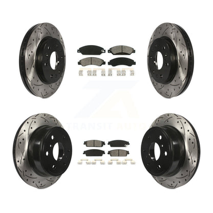 Disc Rotors and Semi-Metallic Brake Pads Kit-KDS-100178 - Kit.bestparts.ca