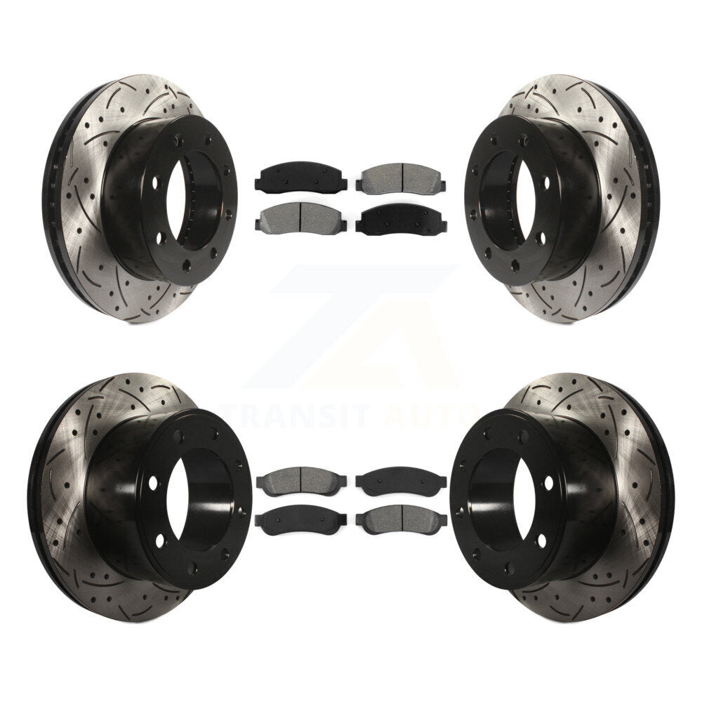 Disc Rotors and Semi-Metallic Brake Pads Kit-KDS-100191 - Kit.bestparts.ca