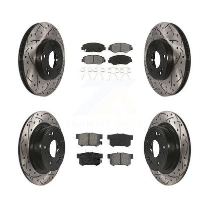 Disc Rotors and Semi-Metallic Brake Pads Kit-KDS-100252