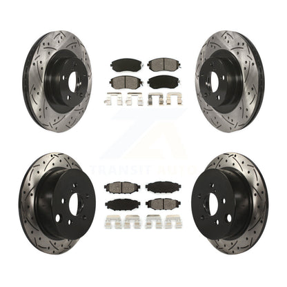 Disc Rotors and Semi-Metallic Brake Pads Kit-KDS-100266 - Kit.bestparts.ca