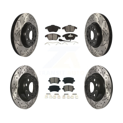 Disc Rotors and Semi-Metallic Brake Pads Kit-KDS-100270 - Kit.bestparts.ca