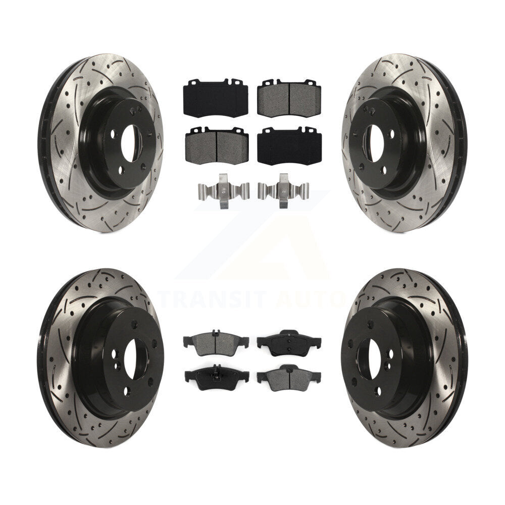 Disc Rotors and Semi-Metallic Brake Pads Kit-KDS-100293 - Kit.bestparts.ca