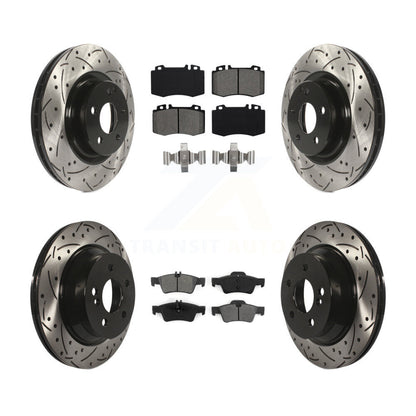 Disc Rotors and Semi-Metallic Brake Pads Kit-KDS-100293 - Kit.bestparts.ca