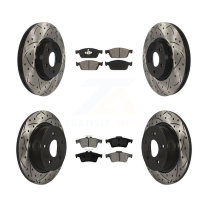 Disc Rotors and Semi-Metallic Brake Pads Kit-KDS-100295 - Kit.bestparts.ca