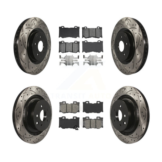 Disc Rotors and Semi-Metallic Brake Pads Kit-KDS-100317 - Kit.bestparts.ca