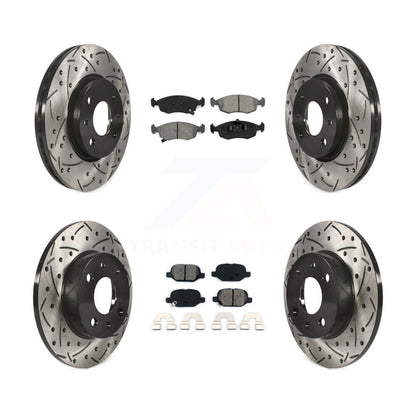 Disc Rotors and Semi-Metallic Brake Pads Kit-KDS-100341 - Kit.bestparts.ca
