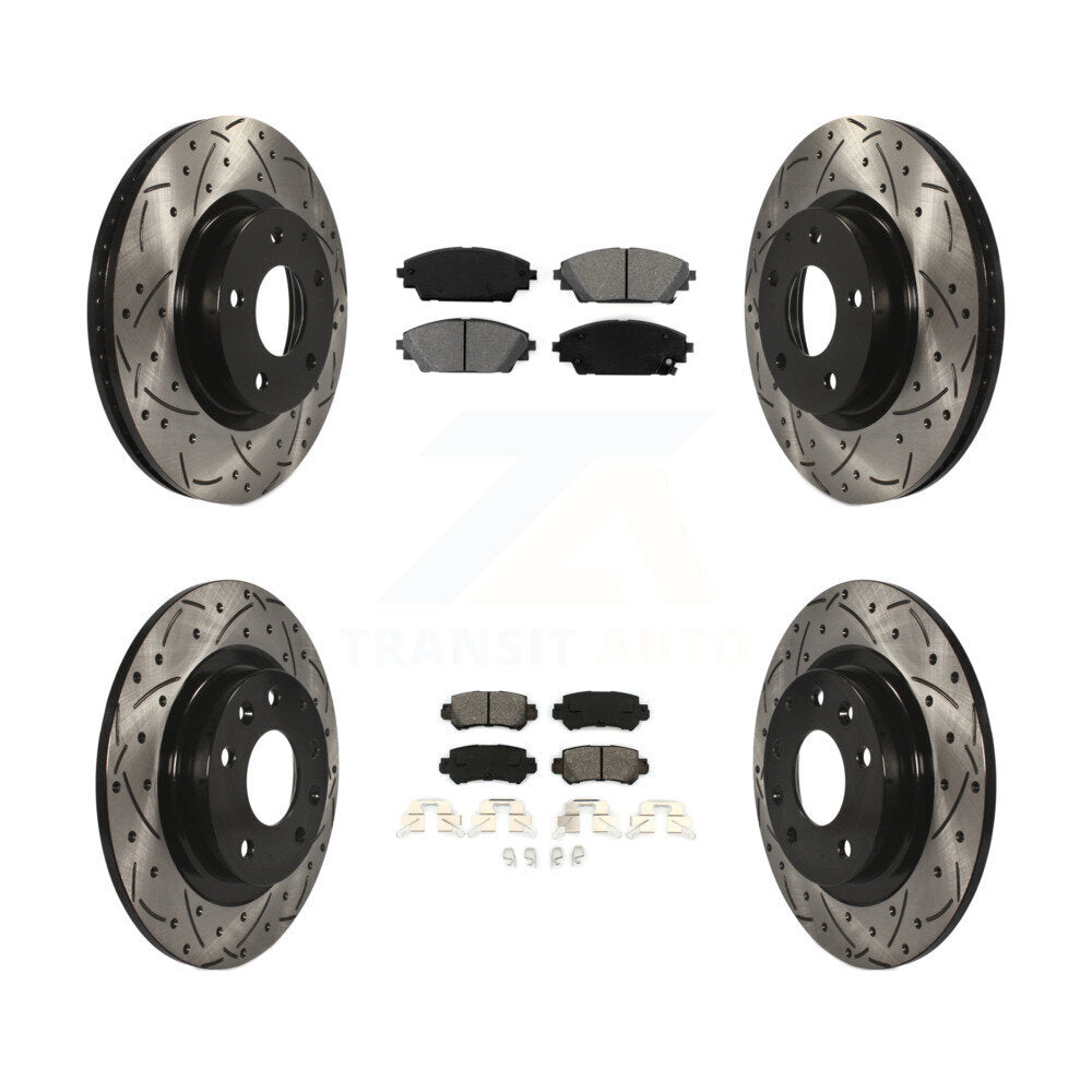 Disc Rotors and Semi-Metallic Brake Pads Kit-KDS-100360 - Kit.bestparts.ca Kit.bestparts.ca
