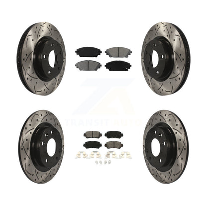 Disc Rotors and Semi-Metallic Brake Pads Kit-KDS-100360 - Kit.bestparts.ca