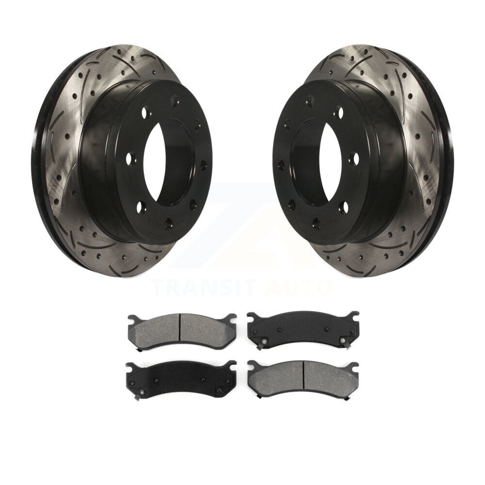 Coated Disc Rotors and Semi-Metallic Brake Pads Kit-KDS-100377 - Kit.bestparts.ca Kit.bestparts.ca