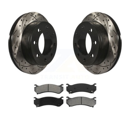 Coated Disc Rotors and Semi-Metallic Brake Pads Kit-KDS-100377 - Kit.bestparts.ca