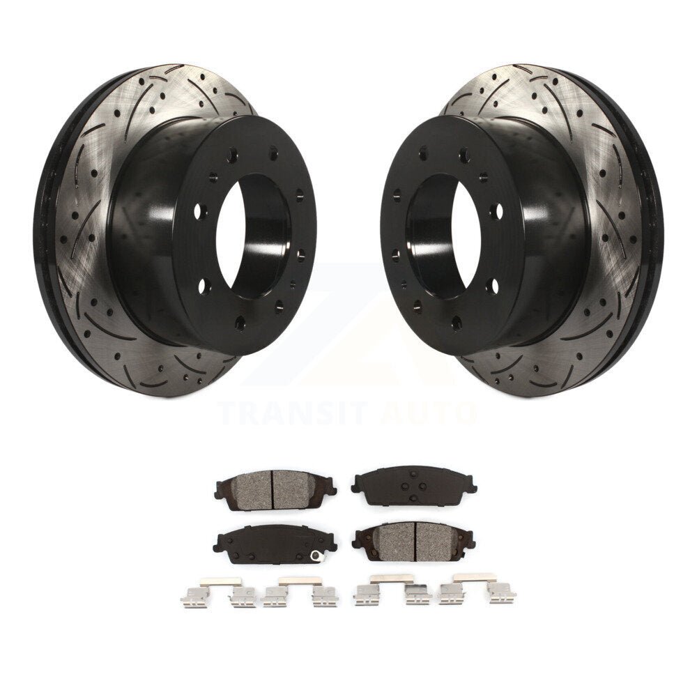 Coated Disc Rotors and Semi-Metallic Brake Pads Kit-KDS-100391 - Kit.bestparts.ca Kit.bestparts.ca