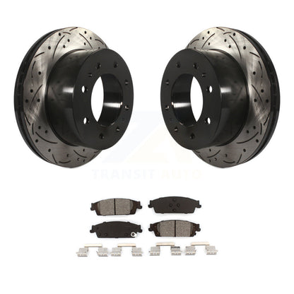 Coated Disc Rotors and Semi-Metallic Brake Pads Kit-KDS-100391 - Kit.bestparts.ca