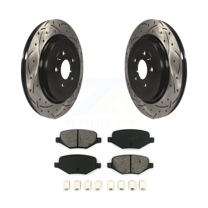 Coated Disc Rotors and Semi-Metallic Brake Pads Kit-KDS-100410 - Kit.bestparts.ca