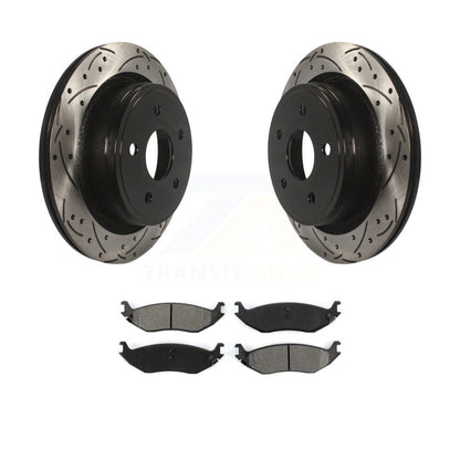 Coated Disc Rotors and Semi-Metallic Brake Pads Kit-KDS-100416 - Kit.bestparts.ca