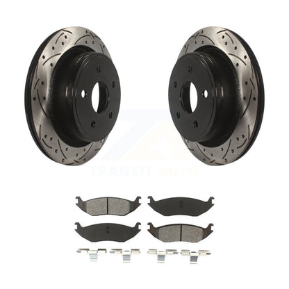 Coated Disc Rotors and Semi-Metallic Brake Pads Kit-KDS-100417 - Kit.bestparts.ca