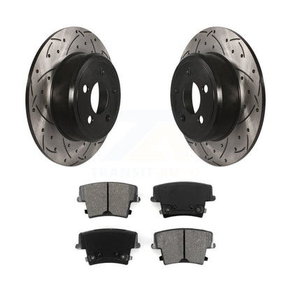 Coated Disc Rotors and Semi-Metallic Brake Pads Kit-KDS-100418 - Kit.bestparts.ca