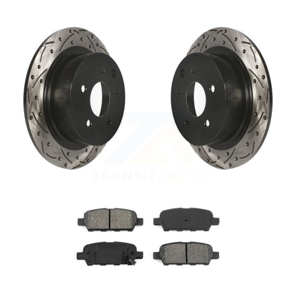 Coated Disc Rotors and Semi-Metallic Brake Pads Kit-KDS-100433 - Kit.bestparts.ca