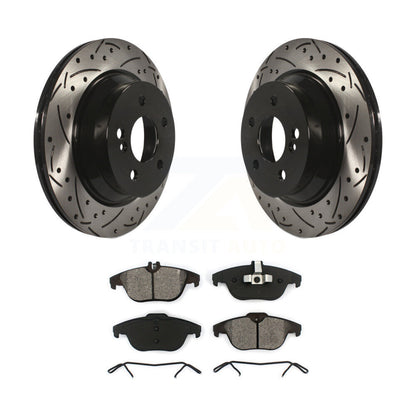 Coated Disc Rotors and Semi-Metallic Brake Pads Kit-KDS-100437 - Kit.bestparts.ca