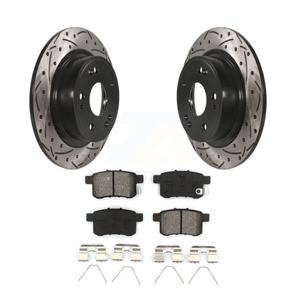 Coated Disc Rotors and Semi-Metallic Brake Pads Kit-KDS-100450 - Kit.bestparts.ca