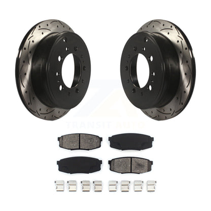 Coated Disc Rotors and Semi-Metallic Brake Pads Kit-KDS-100453 - Kit.bestparts.ca