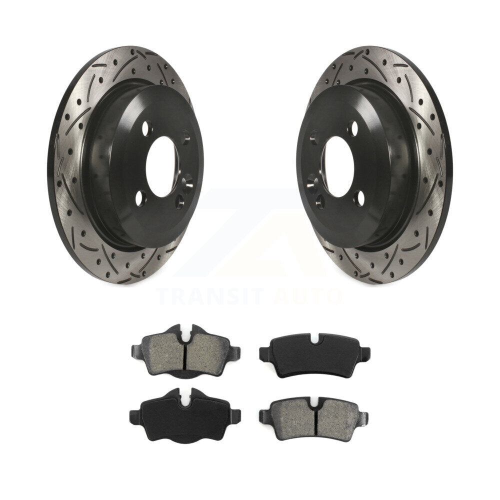 Coated Disc Rotors and Semi-Metallic Brake Pads Kit-KDS-100459 - Kit.bestparts.ca Kit.bestparts.ca