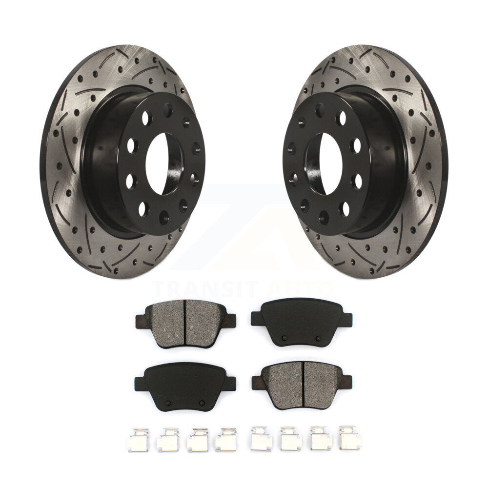 Coated Disc Rotors and Semi-Metallic Brake Pads Kit-KDS-100476 - Kit.bestparts.ca Kit.bestparts.ca