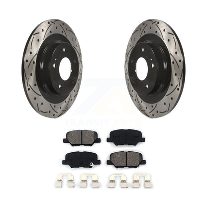 Coated Disc Rotors and Semi-Metallic Brake Pads Kit-KDS-100488 - Kit.bestparts.ca