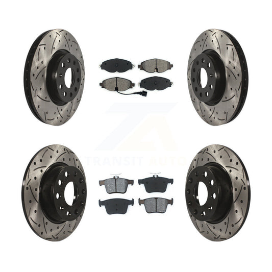 Disc Rotors and Semi-Metallic Brake Pads Kit-KDS-100526 - Kit.bestparts.ca
