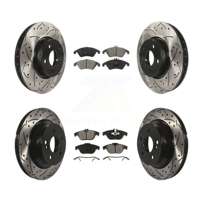 Disc Rotors and Semi-Metallic Brake Pads Kit-KDS-100534